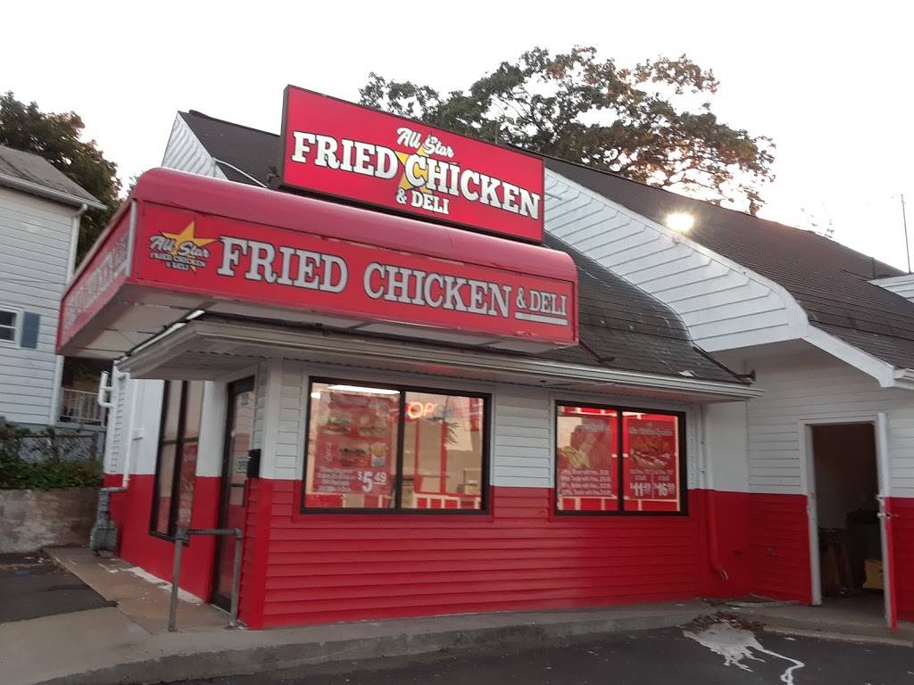 All Star Fried Chicken | meal takeaway | 222 Farren Ave, New Haven, CT 06513, USA | 2036919542 OR +1 203-691-9542
