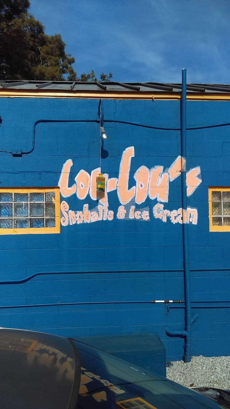 Lou Lous Snoballs & Ice Cream | restaurant | 734 Papworth Ave, Metairie, LA 70005, USA | 5044782858 OR +1 504-478-2858