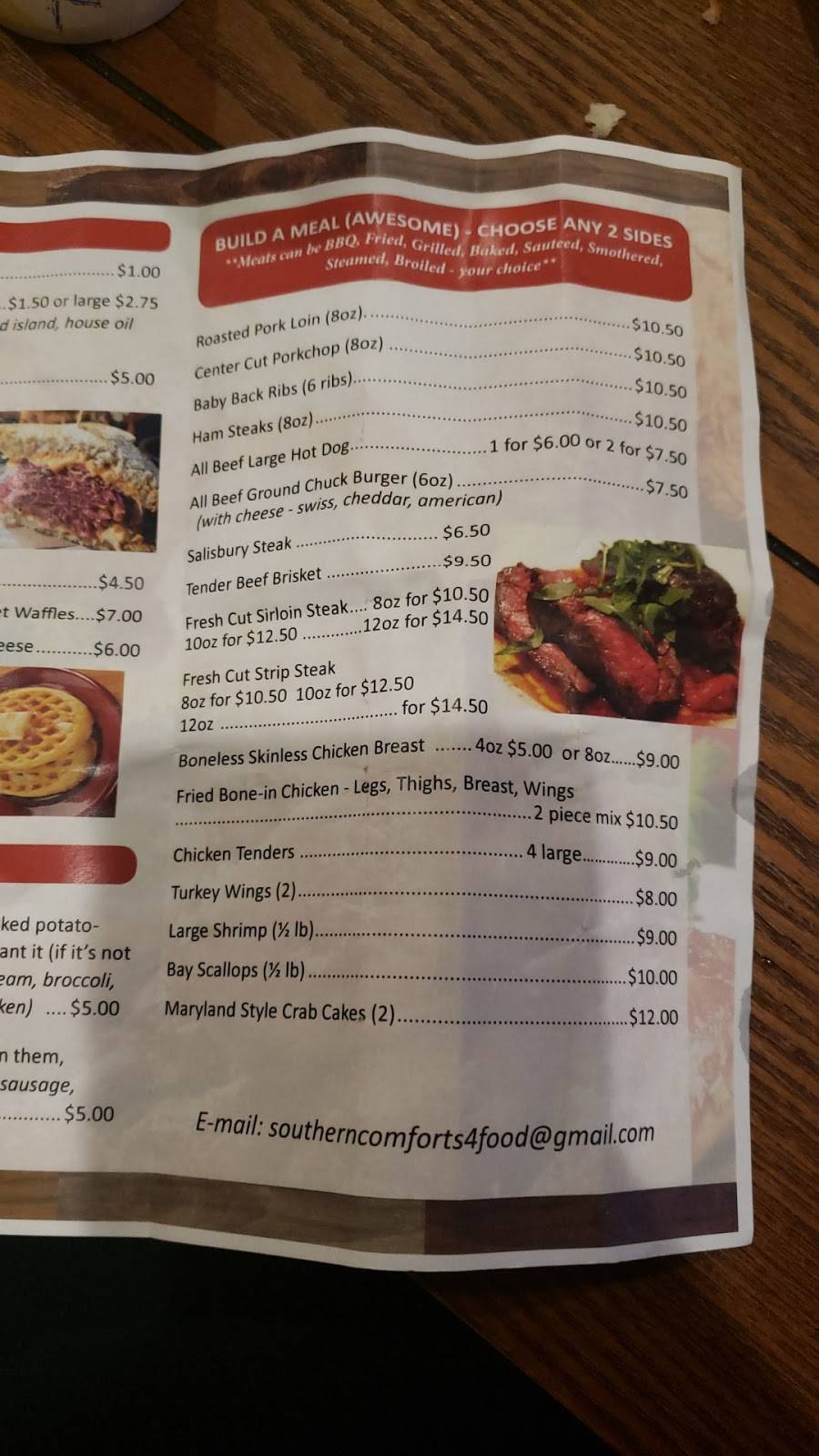 Southern Comforts | restaurant | 229 Plaza Blvd, Morrisville, PA 19067, USA | 2677975407 OR +1 267-797-5407