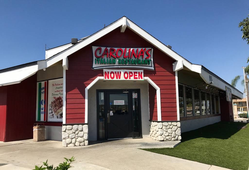 Carolinas Italian Restaurant | restaurant | 915 S Harbor Blvd, Anaheim, CA 92805, USA | 7149715551 OR +1 714-971-5551