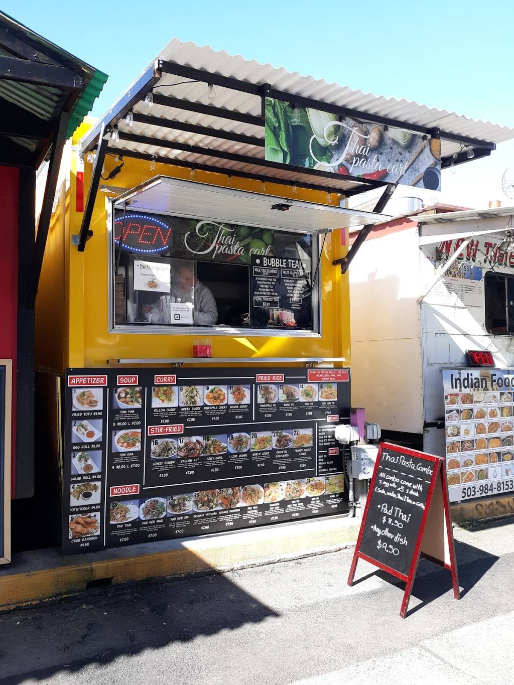 Thai Pasta Cart | restaurant | 1901 SW 4th Ave, Portland, OR 97201, USA | 5035483096 OR +1 503-548-3096