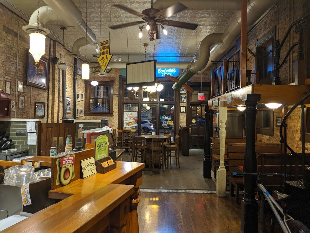 Potbelly Sandwich Shop | restaurant | 1625 N Damen Ave., Chicago, IL 60647, USA | 7737725501 OR +1 773-772-5501