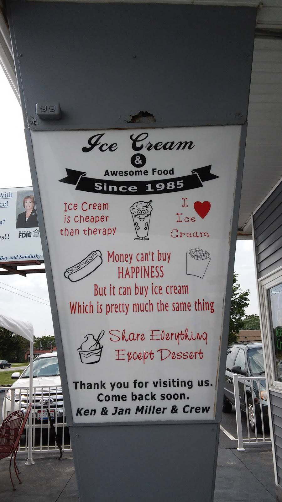 Millers Drive-In | meal takeaway | 1345 E Main St, Bellevue, OH 44811, USA | 4194837020 OR +1 419-483-7020