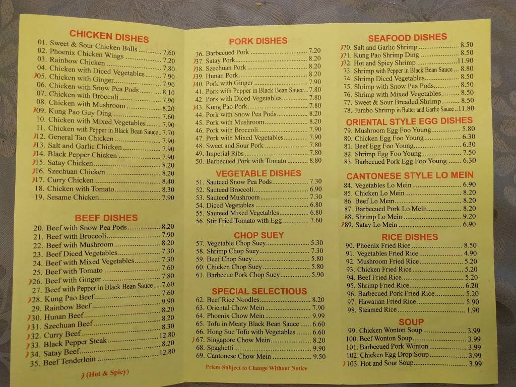 Phoenix Cuisine | restaurant | 851 Fischer-Hallman Rd #11, Kitchener, ON N2M 5N8, Canada | 5195717222 OR +1 519-571-7222