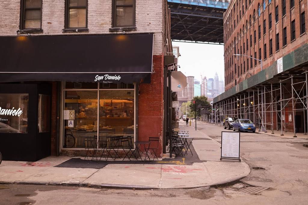 San Daniele Pasta Fresca | restaurant | 140 Plymouth St, Brooklyn, NY 11201, USA | 9179666050 OR +1 917-966-6050