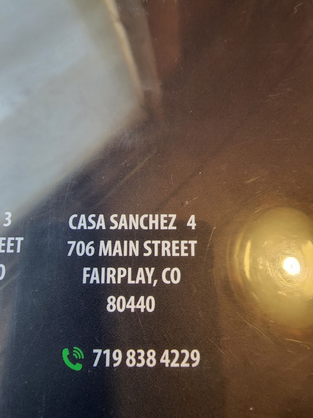 Casa Sanchez | restaurant | 706 Main St, Fairplay, CO 80440, USA | 7198384229 OR +1 719-838-4229