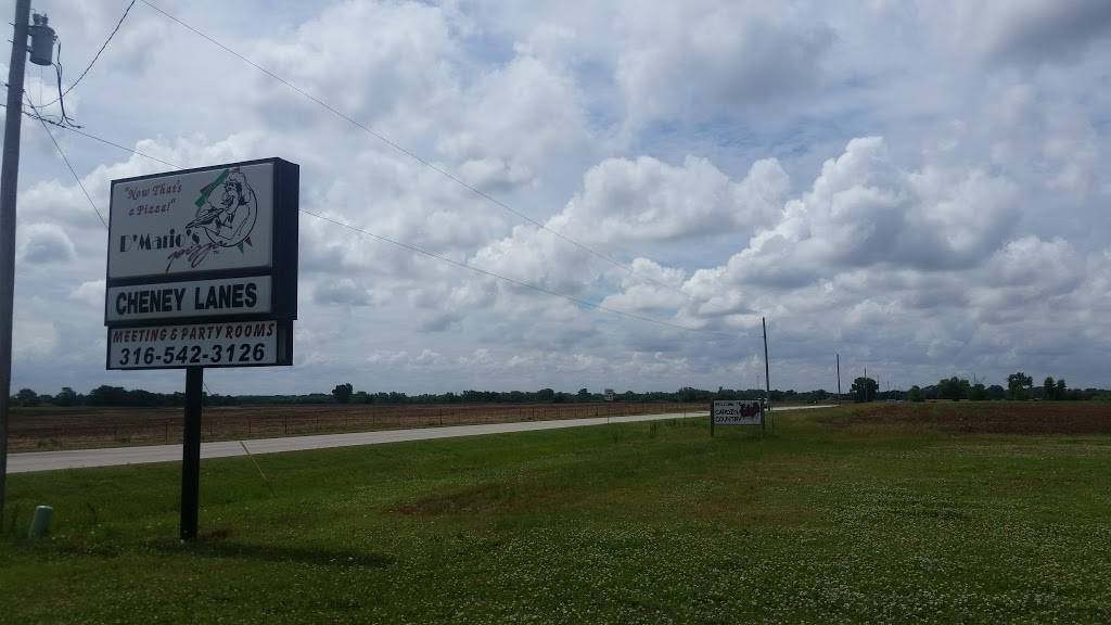 DMarios Pizza and Cheney Lanes | restaurant | 1635 Cheney Rd, Cheney, KS 67025, USA | 3165423126 OR +1 316-542-3126