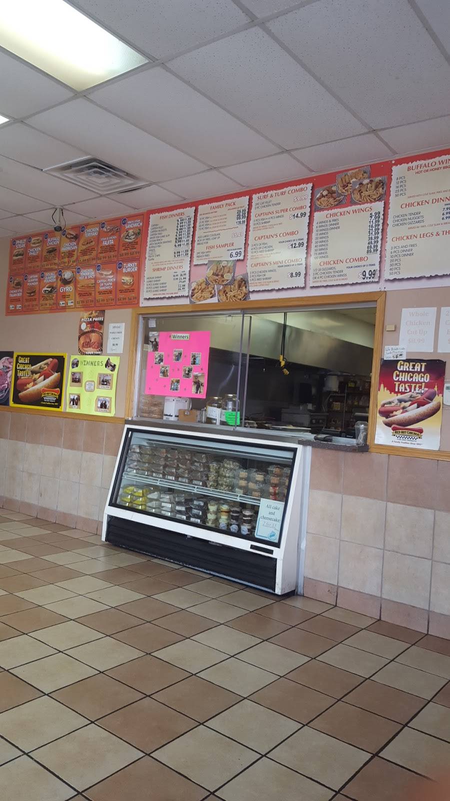 Captain Fresh Fish & Chicken | restaurant | 1633 E Court St, Kankakee, IL 60901, USA | 8159338422 OR +1 815-933-8422