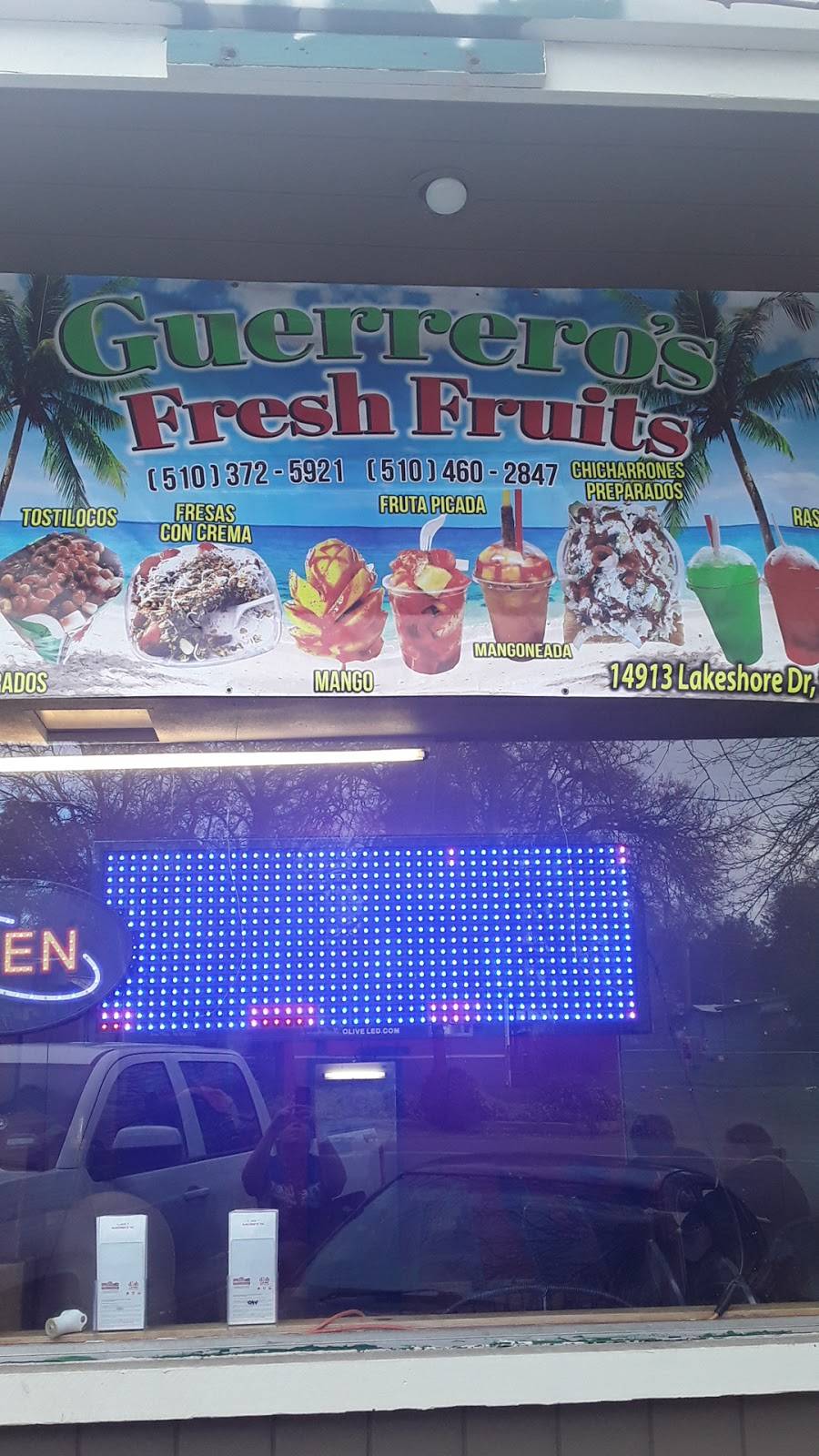 Guerreros Fresh Fruits | restaurant | 14913 Lakeshore Dr, Clearlake, CA 95422, USA | 5103725921 OR +1 510-372-5921