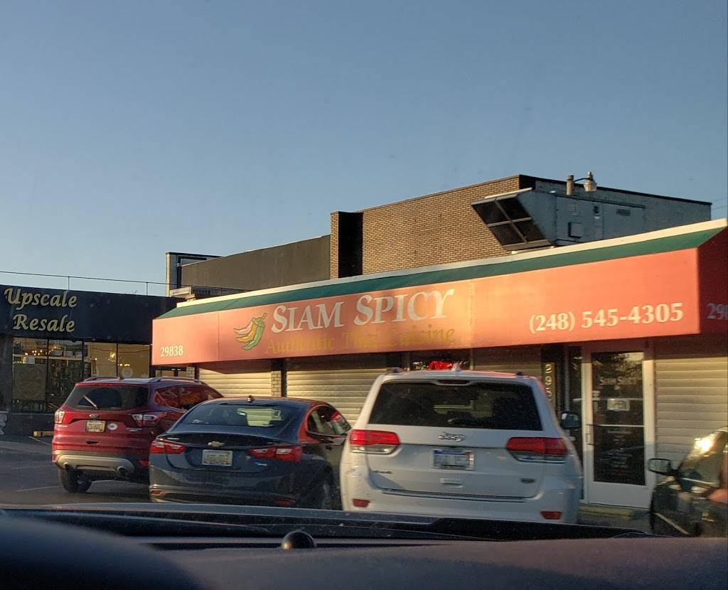Siam Spicy Thai & Oriental | restaurant | 29838 Woodward Ave, Royal Oak, MI 48073, USA | 2485454305 OR +1 248-545-4305