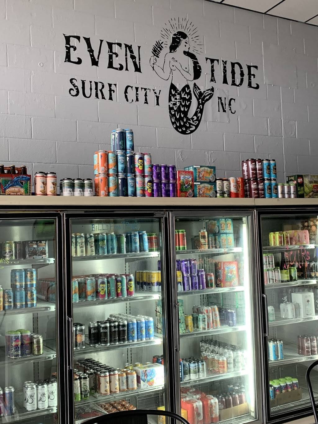 Eventide - Beer, Wine, Cigars | restaurant | 106 N New River Dr, Surf City, NC 28445, USA | 9109288012 OR +1 910-928-8012