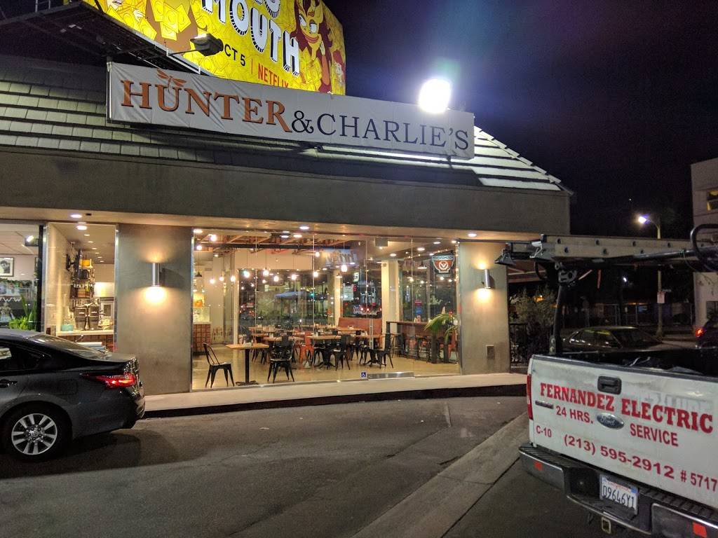 Hunter and Charlies | restaurant | 1050 Vine St, Los Angeles, CA 90038, USA | 3238484790 OR +1 323-848-4790
