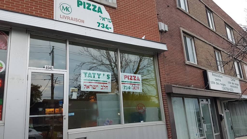 Tatys Pizza | restaurant | 6540 Avenue de Darlington, Montréal, QC H3S 2J3, Canada | 5147348289 OR +1 514-734-8289