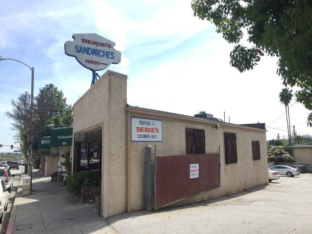 Berges Sandwiches | restaurant | 3222, 1044 Foothill Blvd, La Cañada Flintridge, CA 91011, USA | 8187902422 OR +1 818-790-2422