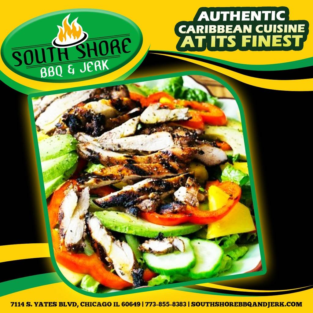 Southshore BBQ & Jerk | restaurant | 7114 S Yates Blvd, Chicago, IL 60649, USA | 7738558383 OR +1 773-855-8383