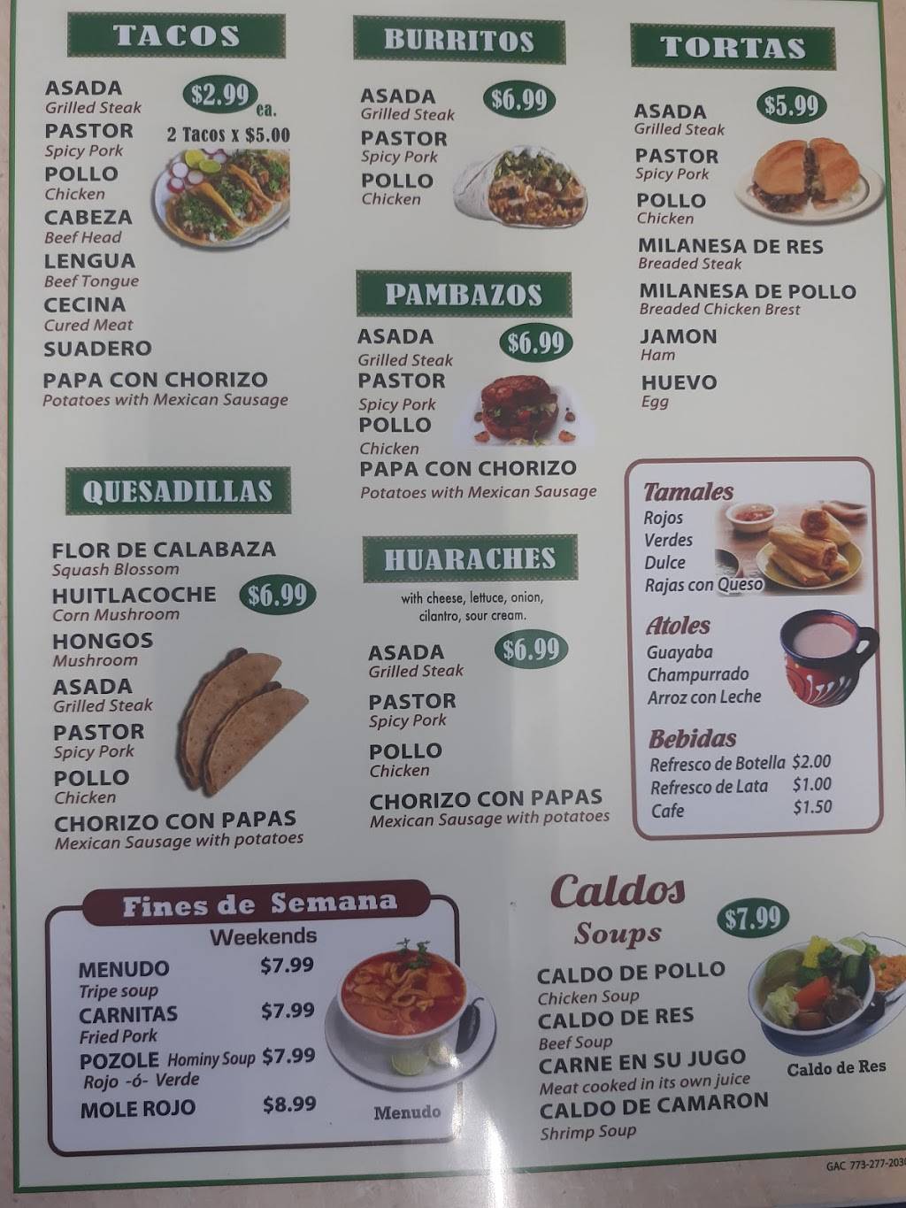 Los Cuates de Juanitas | restaurant | 2757 W 71st St #2759, Chicago, IL 60629, USA | 7734982254 OR +1 773-498-2254