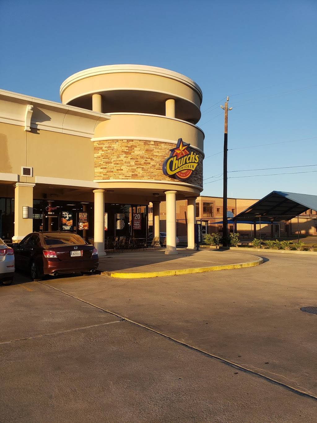 Churchs Chicken | restaurant | 12350 Westheimer Rd, Houston, TX 77077, USA | 2814977684 OR +1 281-497-7684
