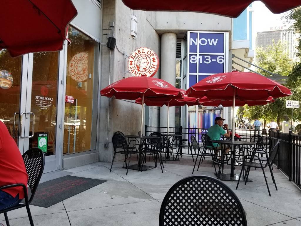 Earl of Sandwich | restaurant | 811 N Tampa St, Tampa, FL 33602, USA | 8136821037 OR +1 813-682-1037