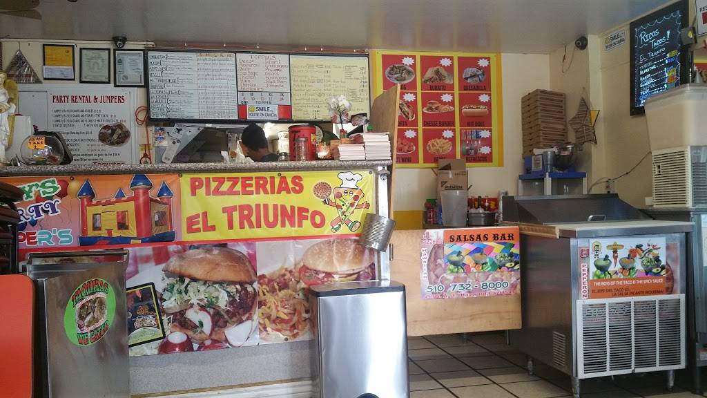 El Triunfo Pizzeria | restaurant | 499 W A St, Hayward, CA 94541, USA | 5107328000 OR +1 510-732-8000