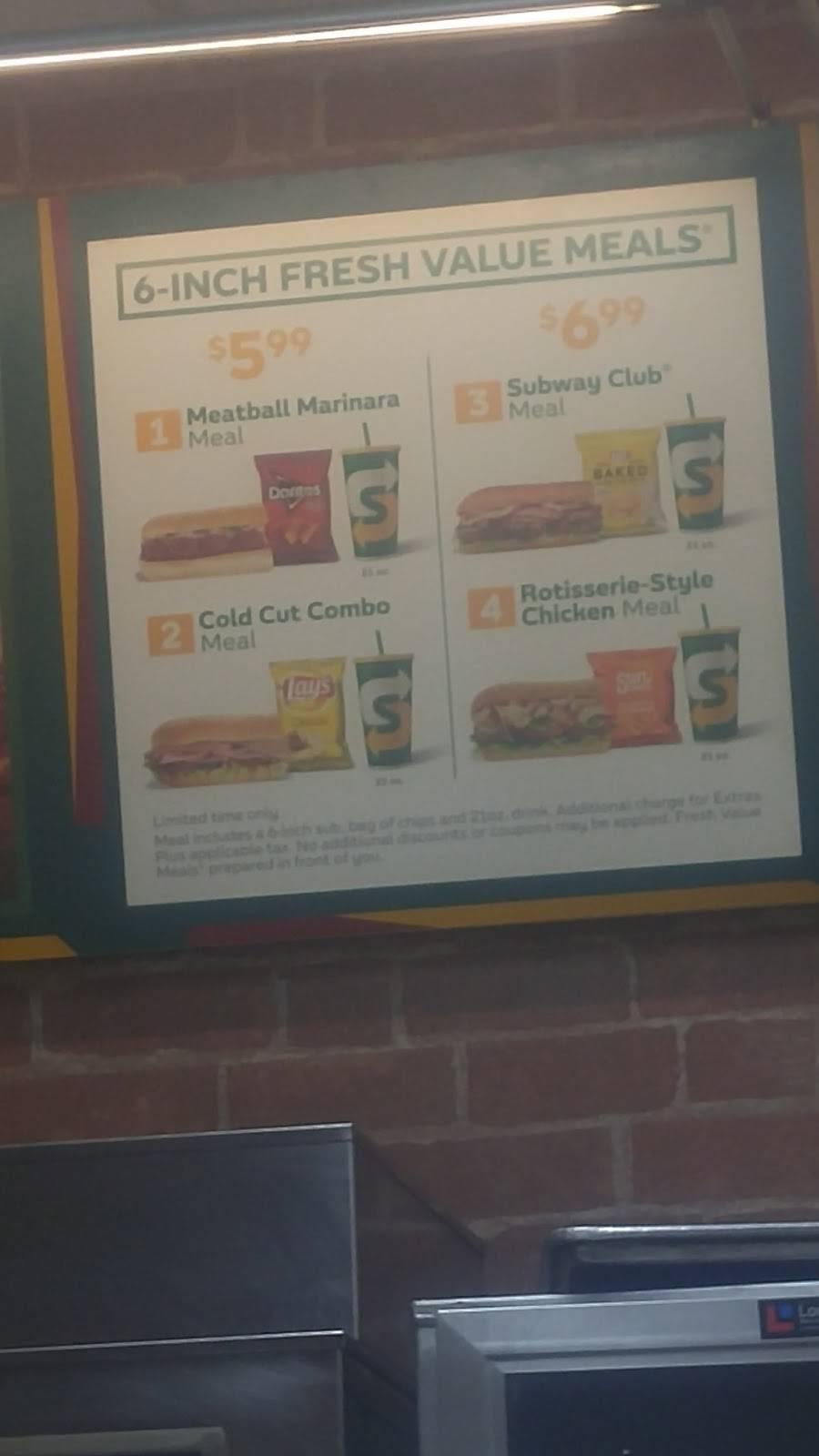 Subway Restaurants | restaurant | 318 W Hill St, Thomson, GA 30824, USA | 7065971989 OR +1 706-597-1989