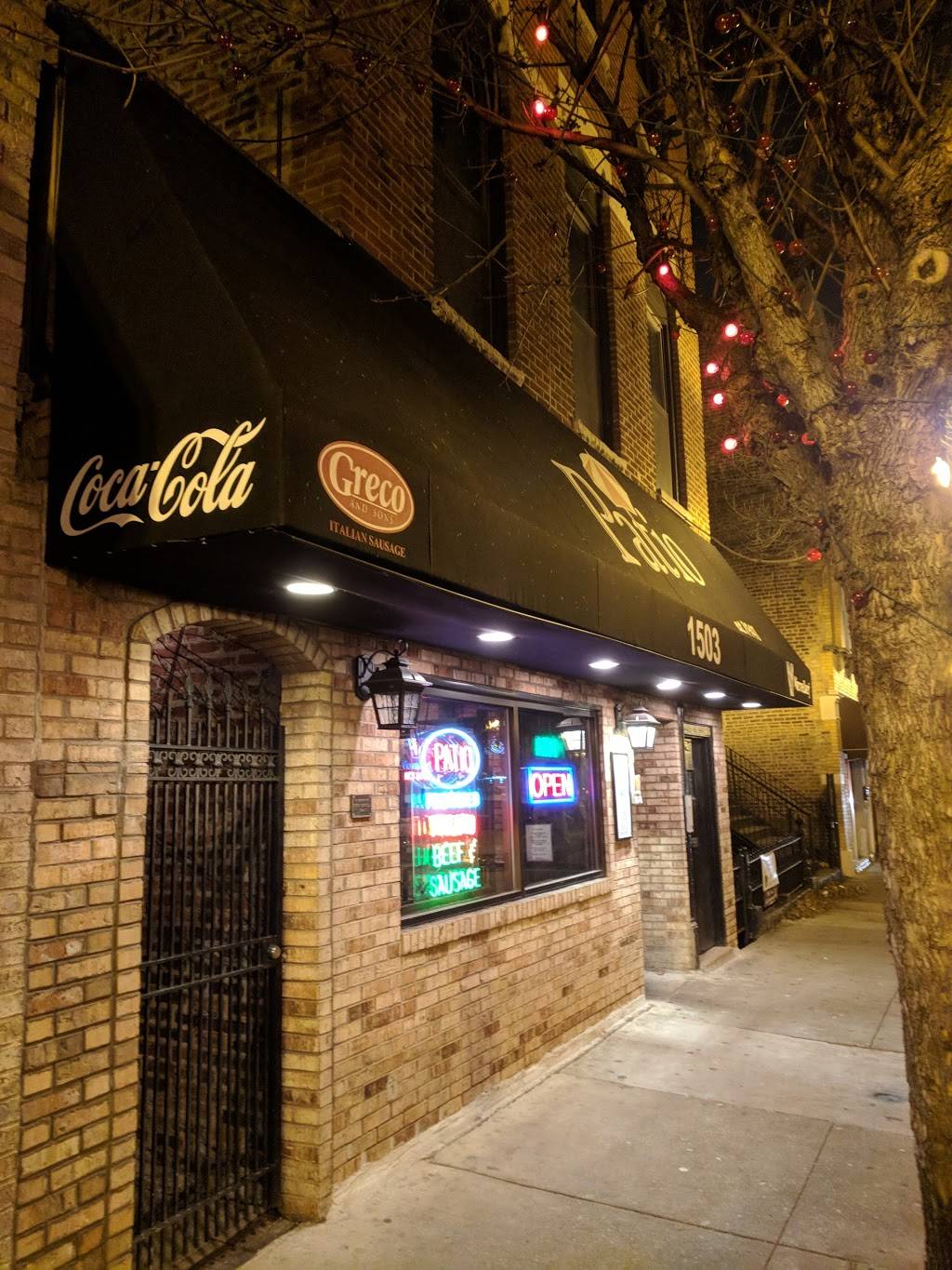 Patio Restaurant | restaurant | 1503 W Taylor St, Chicago, IL 60607, USA | 3128290454 OR +1 312-829-0454