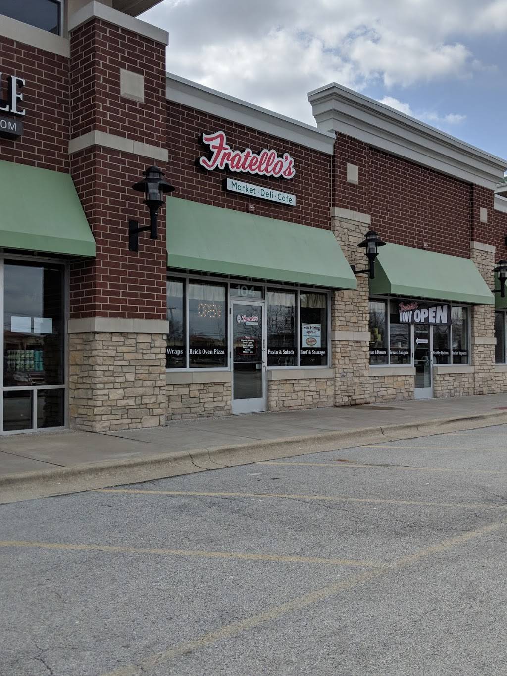 Fratellos Deli & Cafe | restaurant | 7101 183rd St #104, Tinley Park, IL 60477, USA | 7088642777 OR +1 708-864-2777