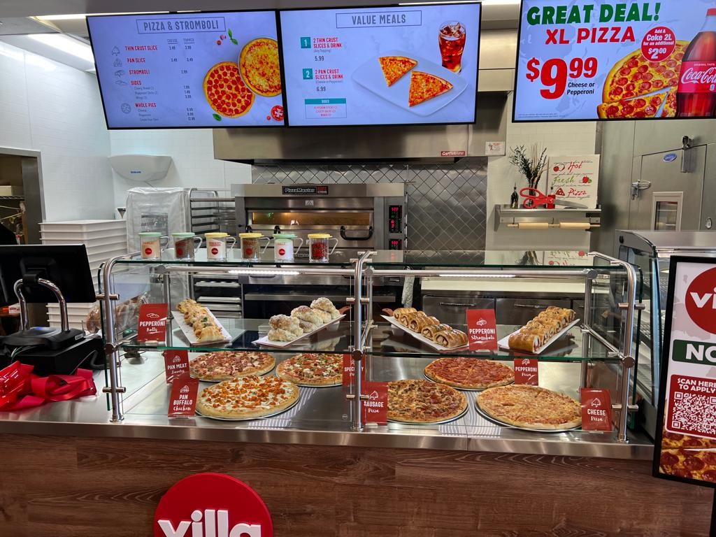 Villa Pizza | meal takeaway | Fast Market, 21198 E Ocotillo Rd, Queen Creek, AZ 85142, USA | 4809871008 OR +1 480-987-1008