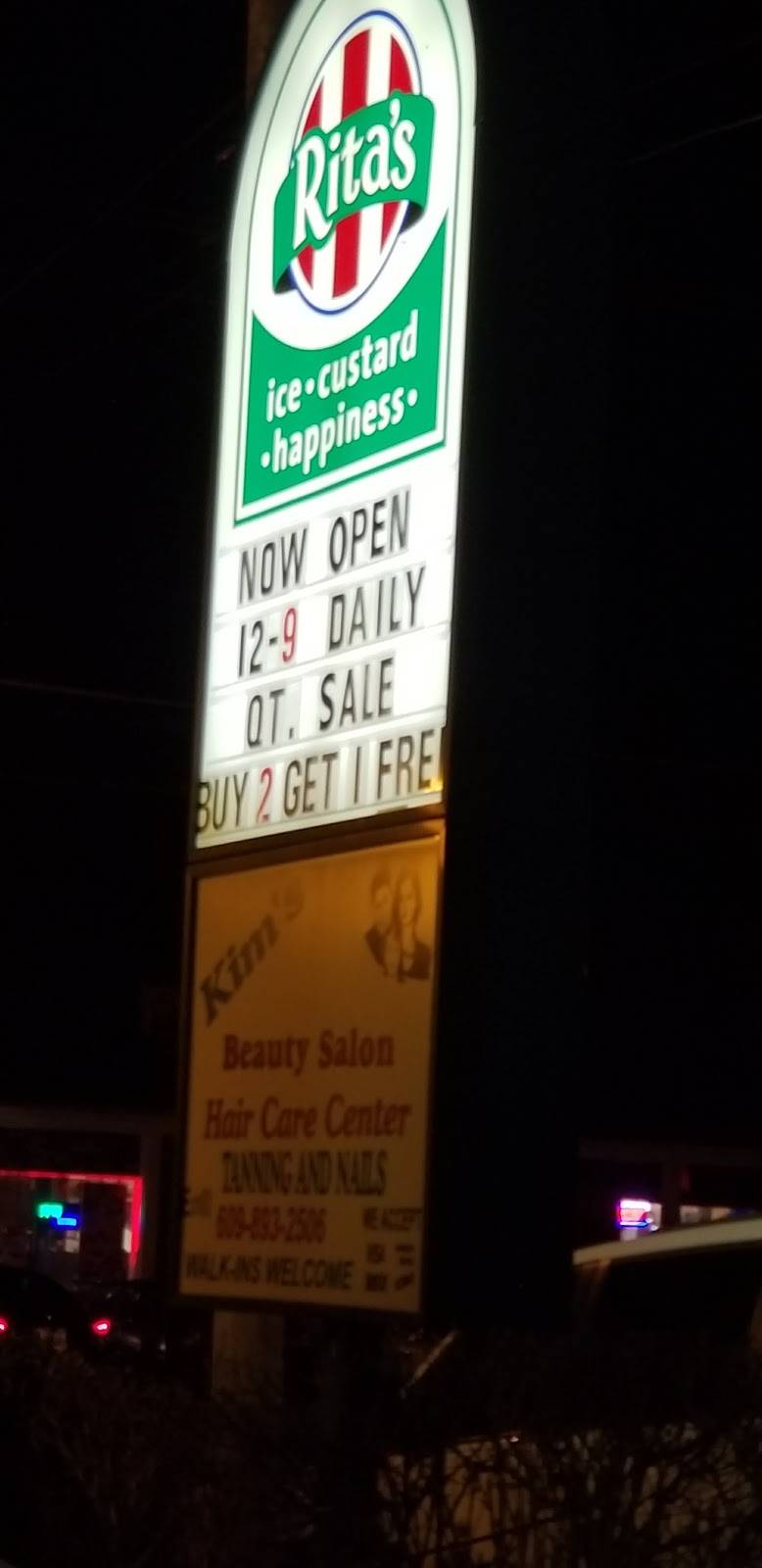 Rita’s Italian Ice & Frozen Custard | restaurant | 21 Juliustown Rd, Browns Mills, NJ 08015, USA | 6098933000 OR +1 609-893-3000