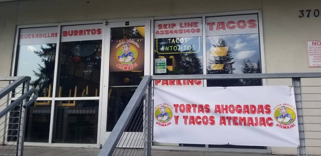 Tortas Ahogadas y tacos Atemajac | restaurant | 3700 NE 4th St Surveying Computer Lab, Renton, WA 98056, USA | 4254451406 OR +1 425-445-1406