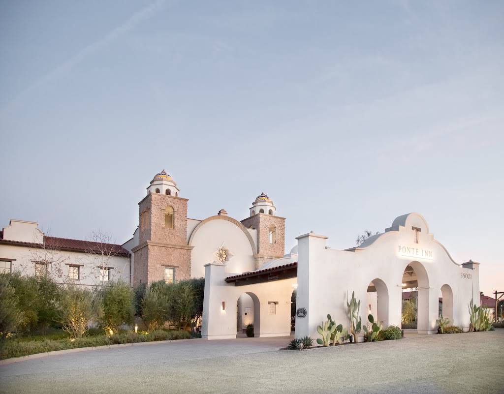 Ponte Vineyard Inn | restaurant | 35001 Rancho California Rd, Temecula, CA 92591, USA | 9515876688 OR +1 951-587-6688