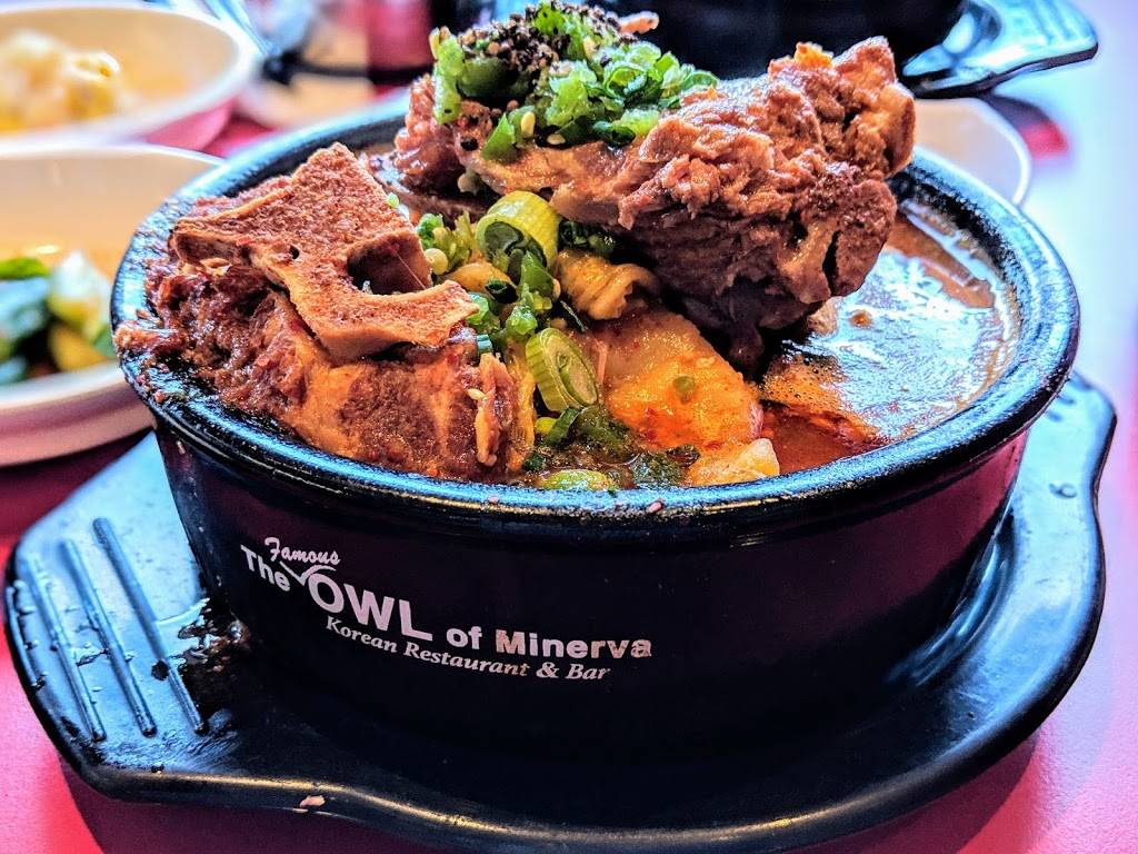 The Famous Owl of Minerva | restaurant | 129 Pedersen Dr Unit 4 & 5, Aurora, ON L4G 6V5, Canada | 9055037275 OR +1 905-503-7275