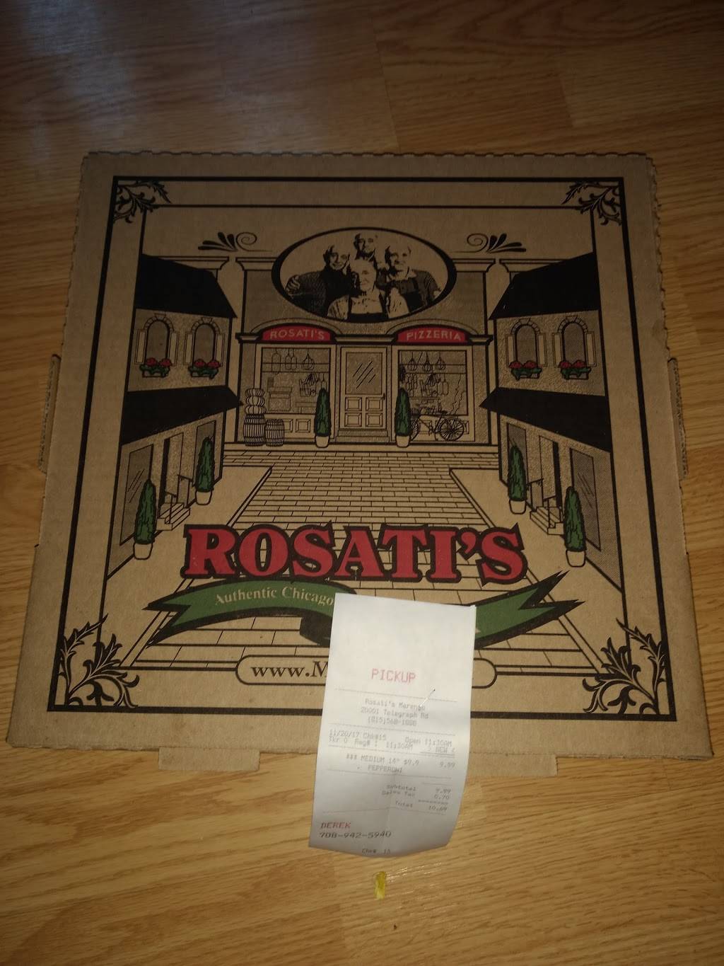 Rosatis Pizza | restaurant | 20001 Telegraph St #1, Marengo, IL 60152, USA | 8155681888 OR +1 815-568-1888