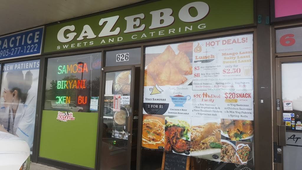 Gazebo Sweets & Catering | restaurant | 626 Bloor St, Mississauga, ON L5A 3V9, Canada | 9058971222 OR +1 905-897-1222