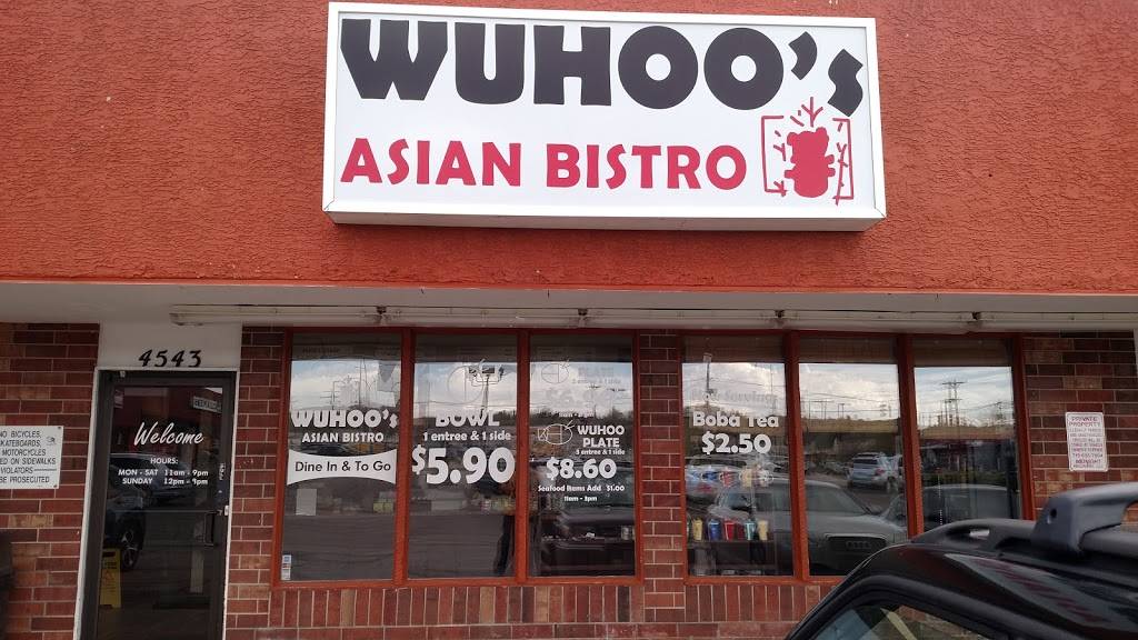 Wu Hoos Asian Bistro | restaurant | 4543 Austin Bluffs Pkwy, Colorado Springs, CO 80918, USA | 7193398858 OR +1 719-339-8858