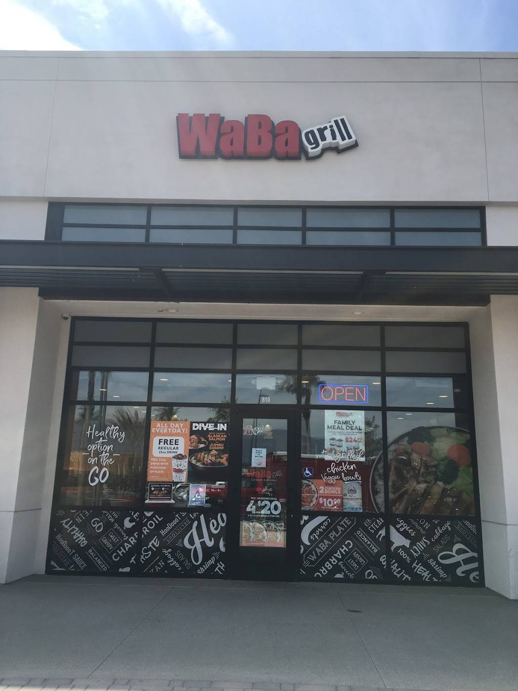 WaBa Grill | restaurant | 1309 W Renaissance Pkwy #810, Rialto, CA 92376, USA | 9093460516 OR +1 909-346-0516