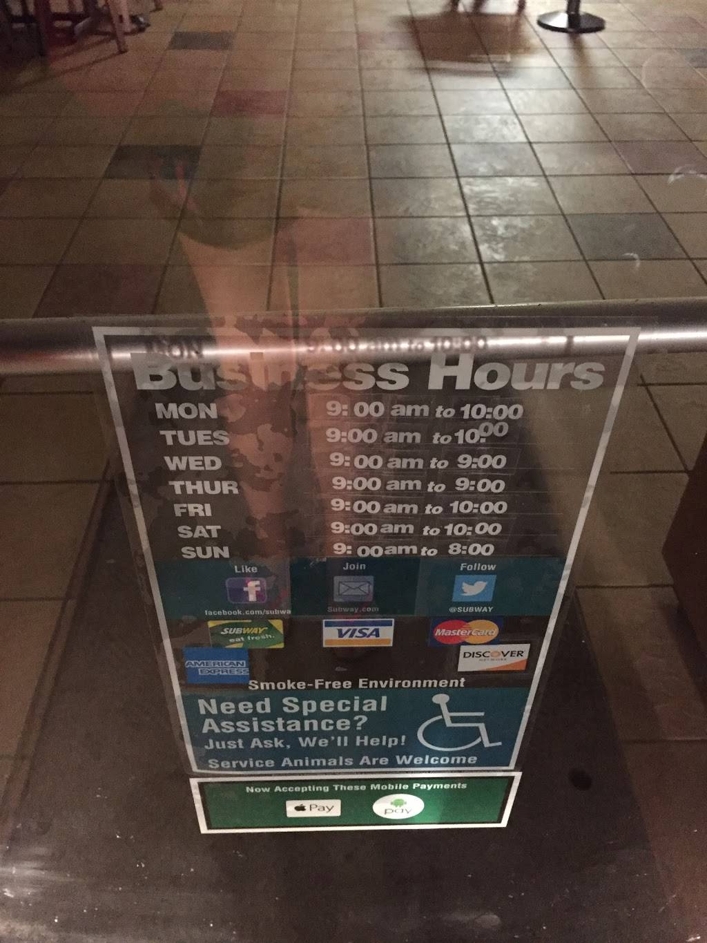 Subway Restaurants | restaurant | 4601 Southwest Pkwy #106, Austin, TX 78735, USA | 5123825019 OR +1 512-382-5019