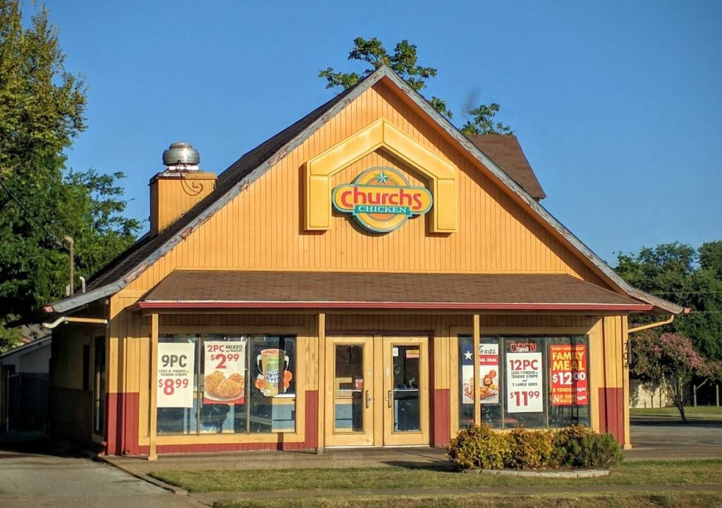 Churchs Chicken | restaurant | 704 Ferris Ave, Waxahachie, TX 75165, USA | 9729373219 OR +1 972-937-3219