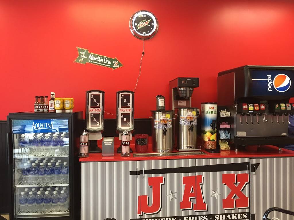 Jax Burgers Fries & Shakes | restaurant | 12002 Shadow Creek Pkwy, Pearland, TX 77584, USA | 7134362201 OR +1 713-436-2201