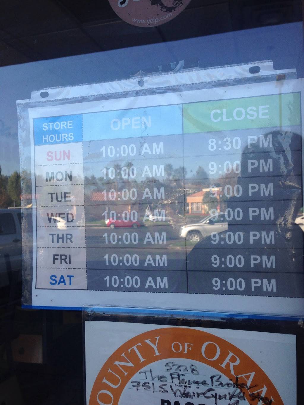 Flame Broiler | restaurant | 751 S Weir Canyon Rd #161, Anaheim, CA 92808, USA | 7142820604 OR +1 714-282-0604