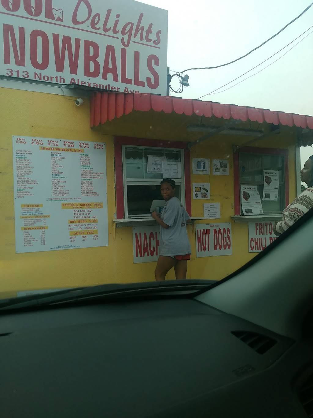Cool Delights Snowballs PA | restaurant | 313 N Alexander Ave, Port Allen, LA 70767, USA | 7138221075 OR +1 713-822-1075