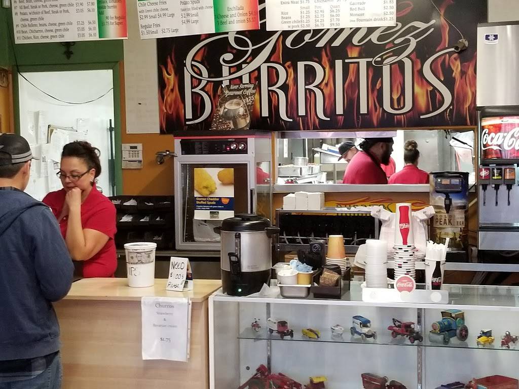Gomez Burritos | restaurant | 5520 Washington St, Denver, CO 80216, USA | 3032920410 OR +1 303-292-0410