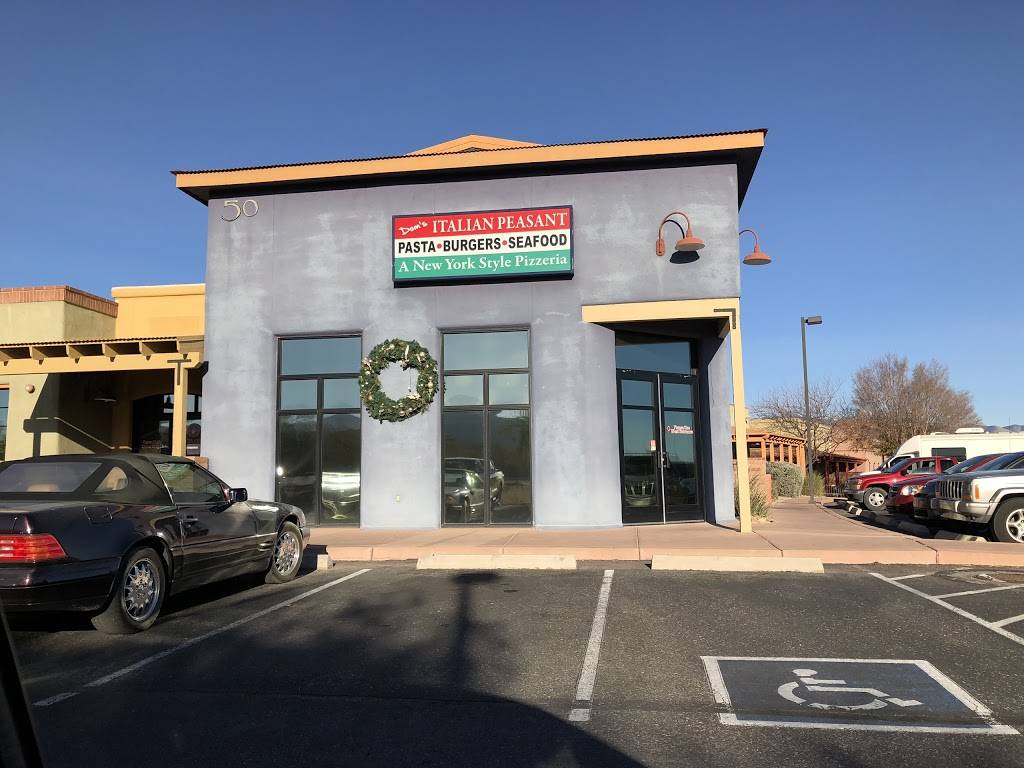 The Italian Peasant | restaurant | 50 Avenida Goya, Tubac, AZ 85646, USA | 5203982668 OR +1 520-398-2668