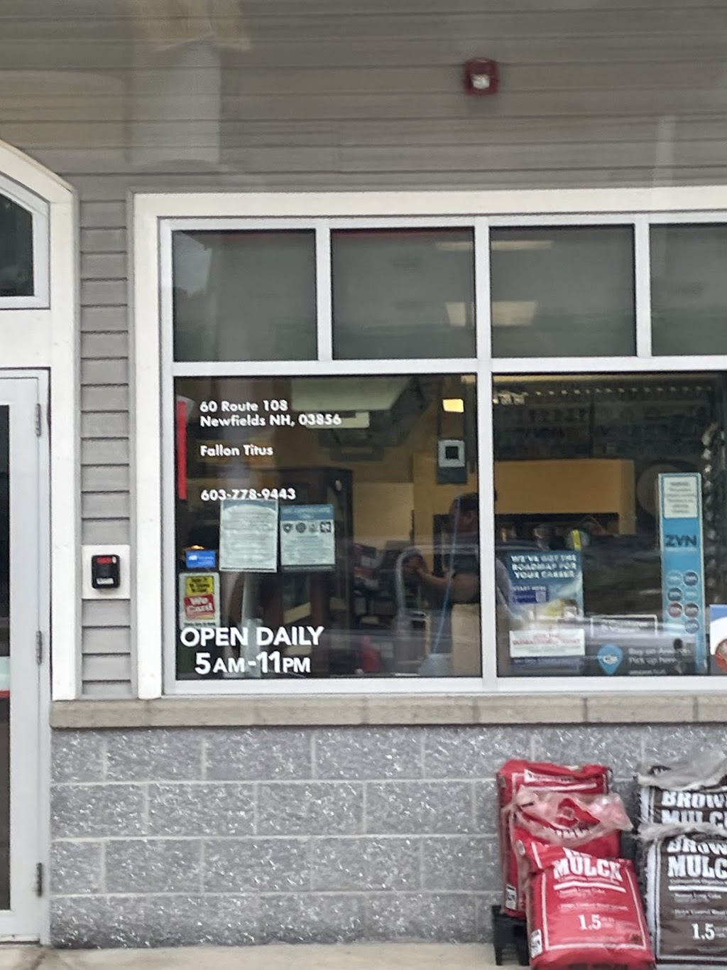 Shell | restaurant | 60 NH-108, Newfields, NH 03856, USA | 6037789443 OR +1 603-778-9443