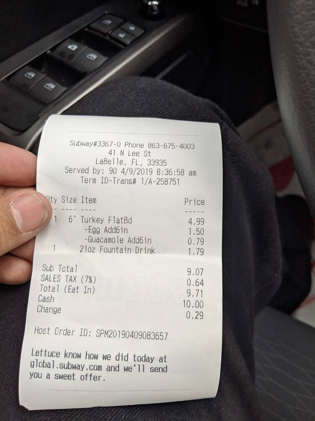 Subway | restaurant | 41 S Lee St, LaBelle, FL 33935, USA | 8636754003 OR +1 863-675-4003