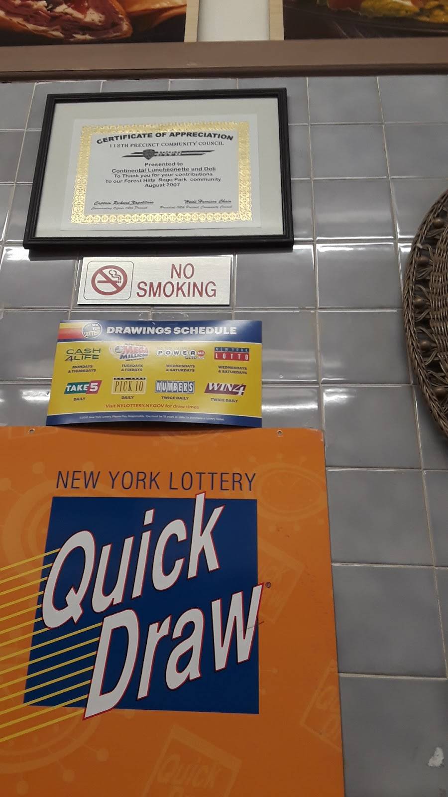 Continental Lunchonette & Deli | restaurant | 10403 Metropolitan Ave, Forest Hills, NY 11375, USA | 7185208336 OR +1 718-520-8336