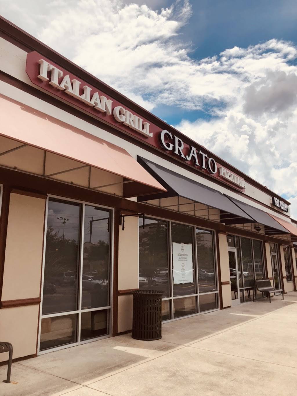 Grato Italian Grill & Pizzeria | restaurant | 3801 W Lake Mary Blvd, Lake Mary, FL 32746, USA | 4072683715 OR +1 407-268-3715