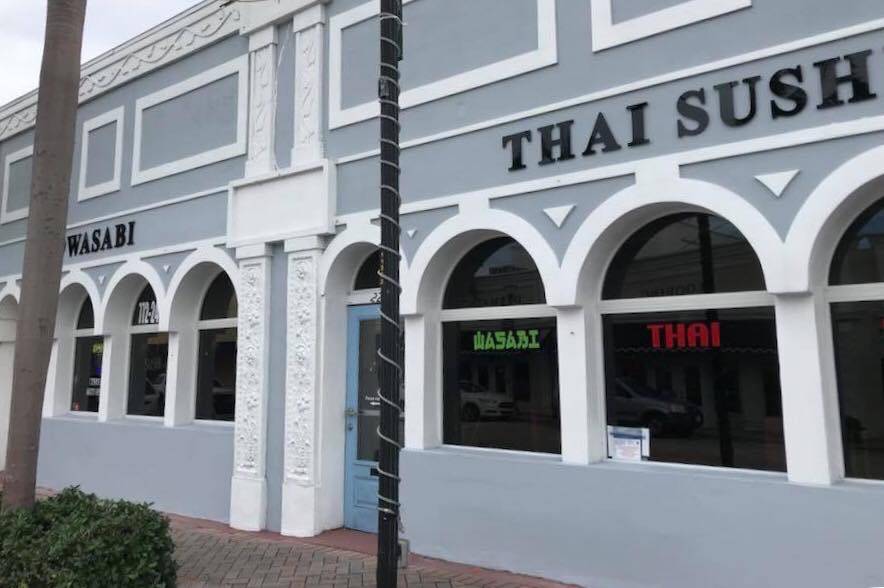 Wasabi Thai Sushi | restaurant | 217 Orange Ave, Fort Pierce, FL 34950, USA | 7722421310 OR +1 772-242-1310