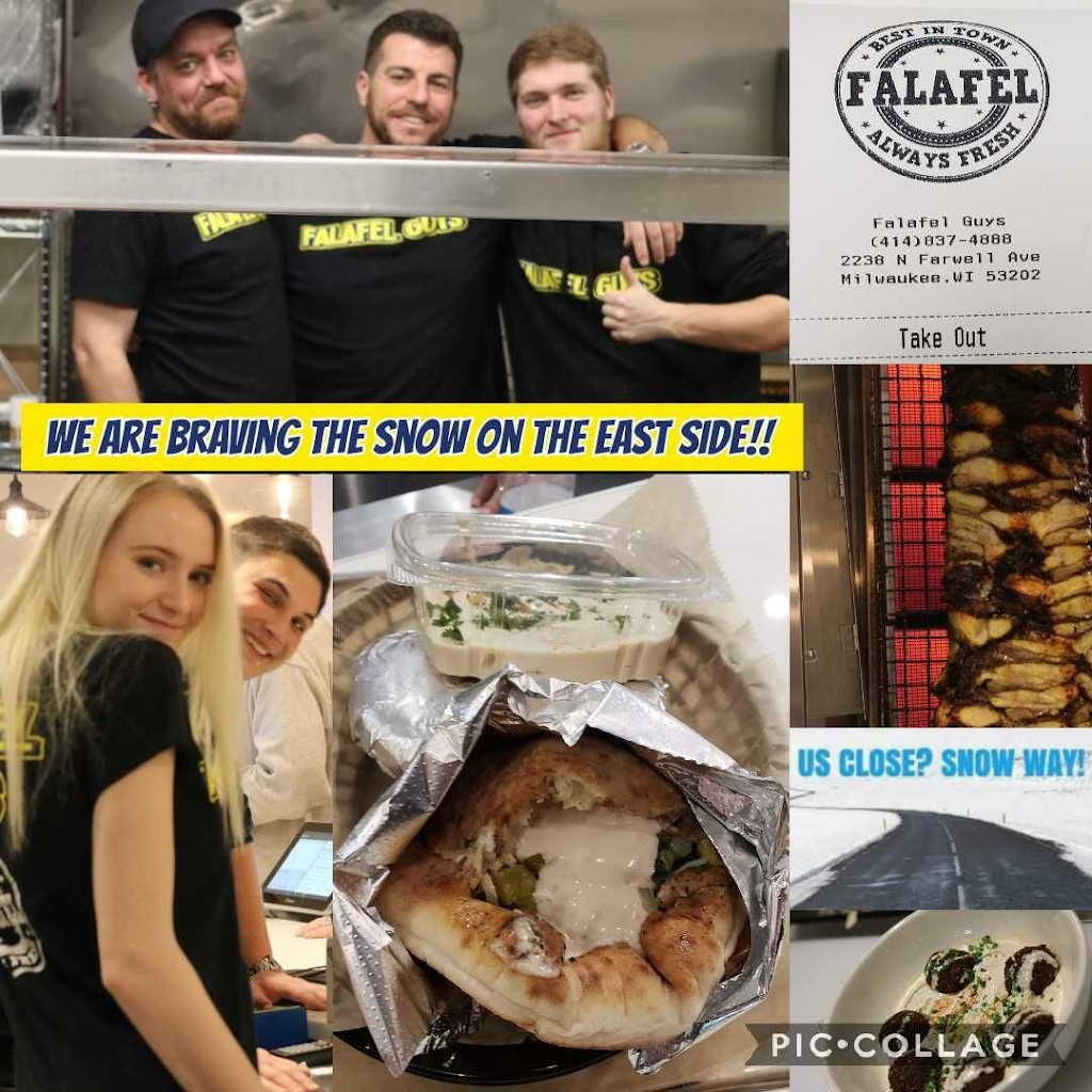 Falafel Guys East Side | restaurant | 2238 N Farwell Ave, Milwaukee, WI 53202, USA | 4148374888 OR +1 414-837-4888
