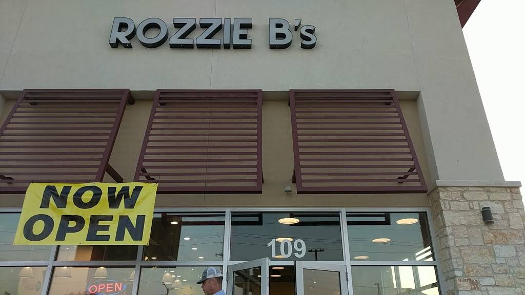 Rozzie Bs | restaurant | 9675 Eagle Dr, Mont Belvieu, TX 77523, USA | 8323077352 OR +1 832-307-7352