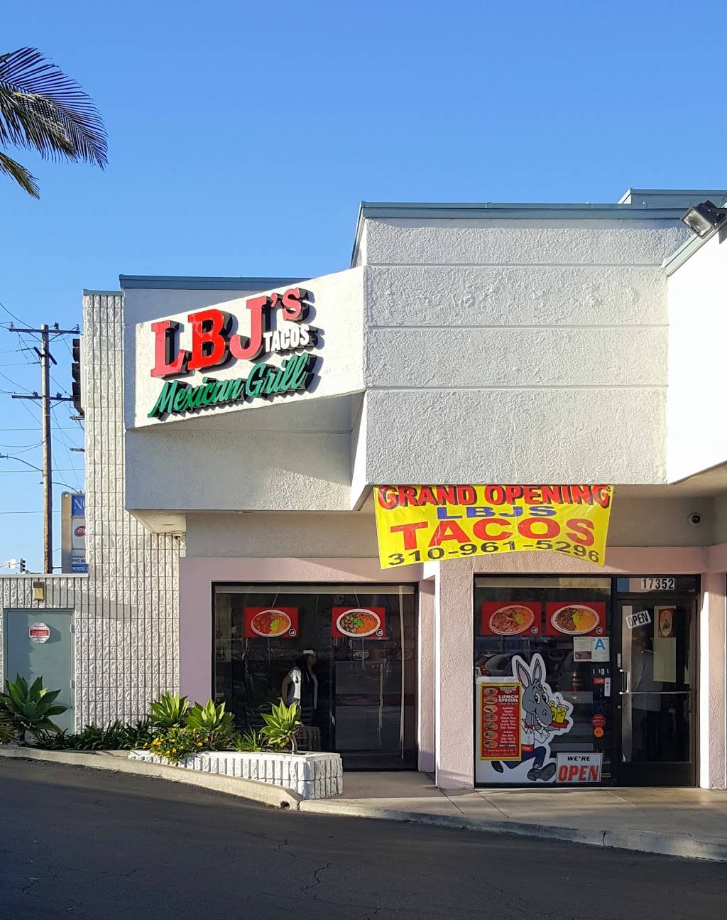 LBJs Tacos | restaurant | 17352 Hawthorne Blvd, Torrance, CA 90504, USA | 3109615296 OR +1 310-961-5296
